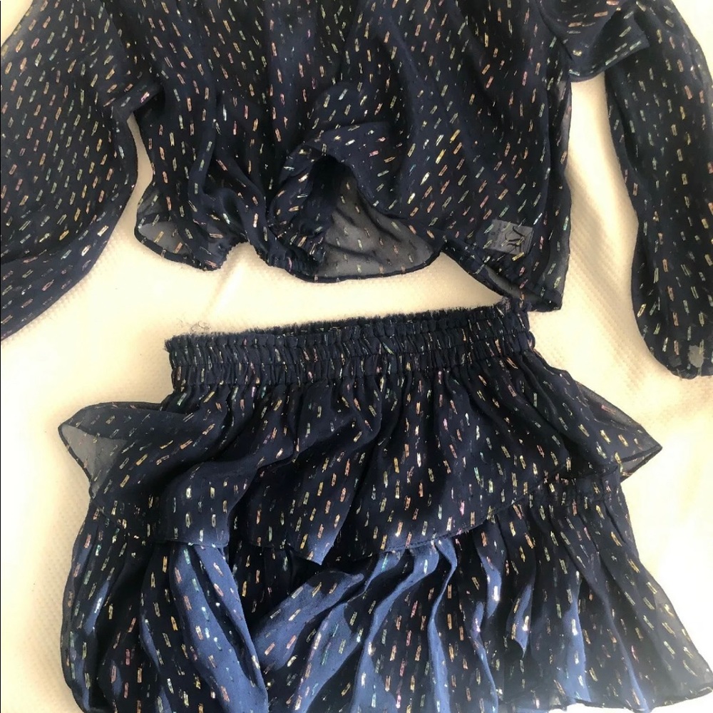 Love Shack Fancy 2 piece set - skirt and top - Picture 2 of 4